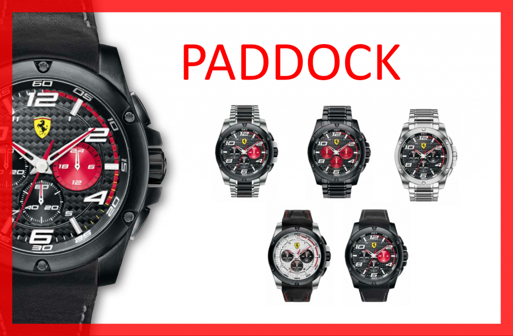 PADDOCK FERRARI RELOJES