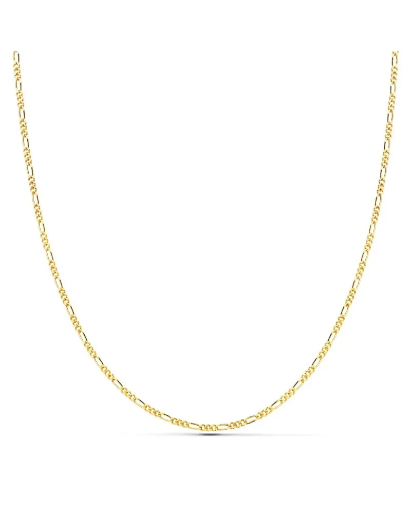 Cadena oro amarillo 18k eslabón 3x1 60cm 1mm