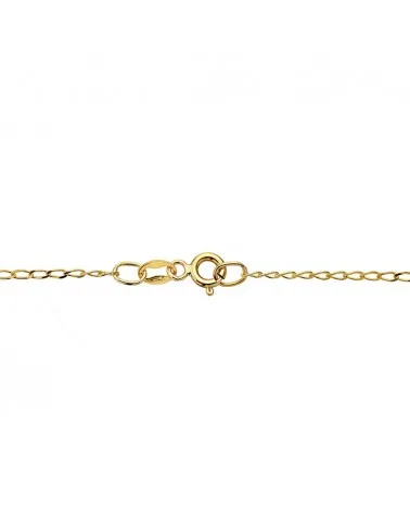 Cadena oro amarillo 18k tipo Bilbao 0,9 mm 50 cm 2,25 gramos - foto 2