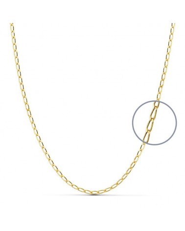 Cadena oro amarillo 18k Bilbao 50 cm 2 mm 5,5 gramos