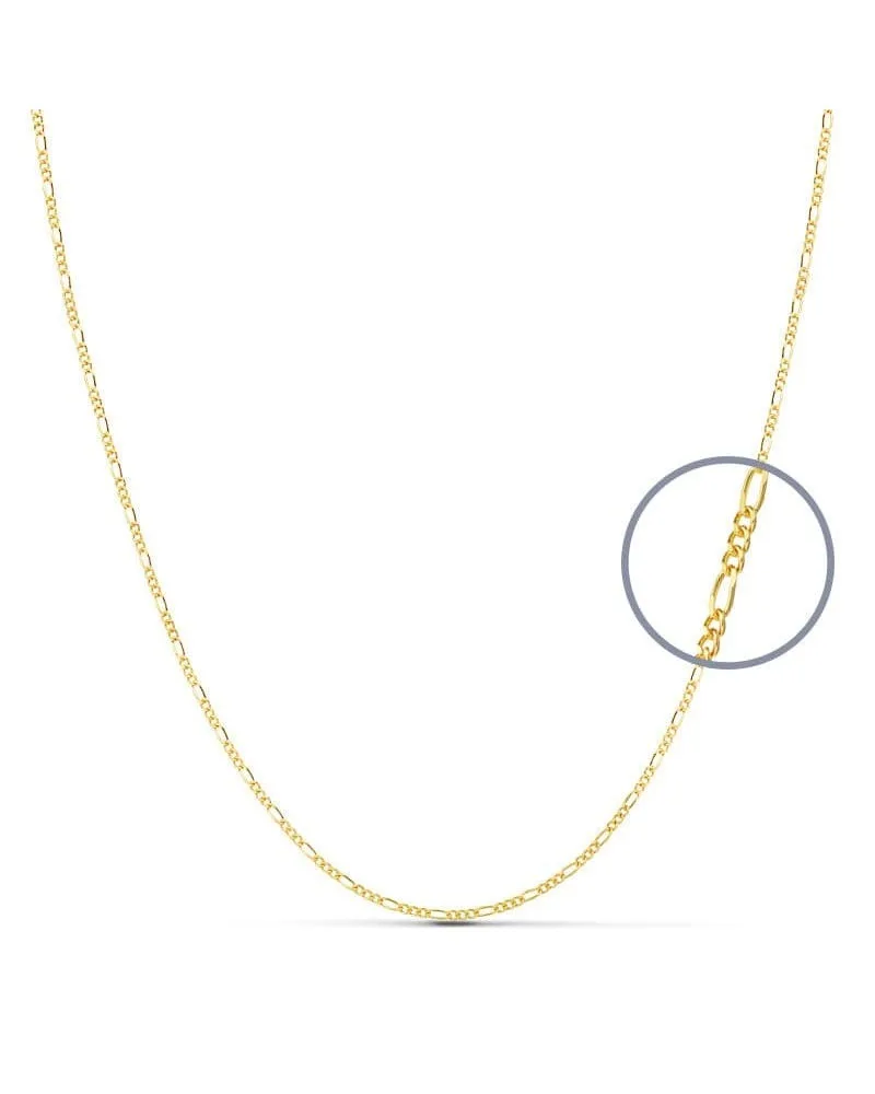 Cadena oro amarillo 18k 1 mm 60 cm 2,3 gramos