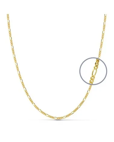 Cadena oro amarillo 18k 1,7 mm 40 cm 3,65 gramos