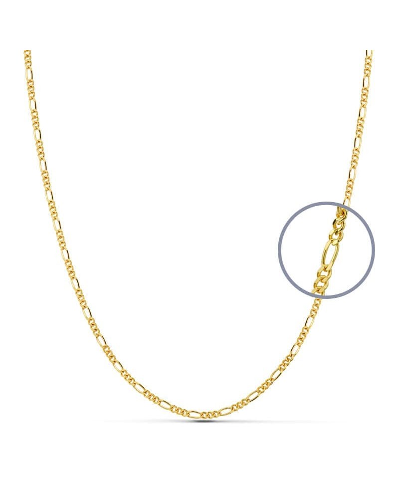 Cadena oro amarillo 18k eslabón 3x1 60 cm 5,6 gramos