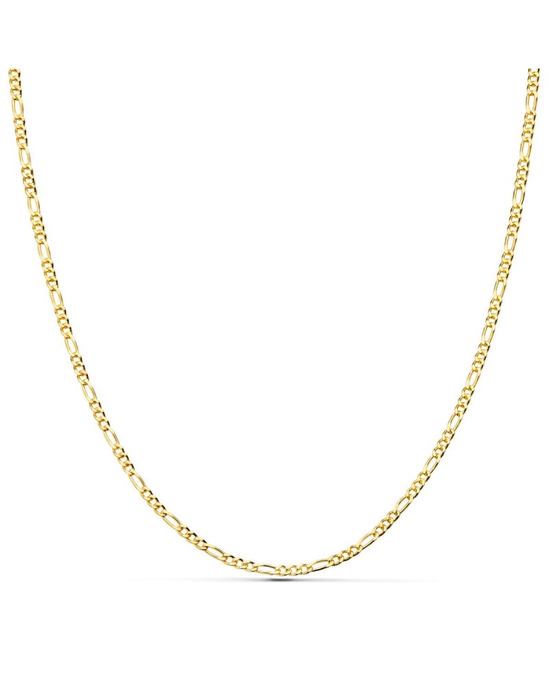 Cadena oro amarillo 18k tipo cartier maciza 50cm 7,2 gramos
