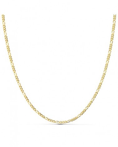 Cadena oro amarillo 18k tipo cartier maciza 50cm 7,2 gramos