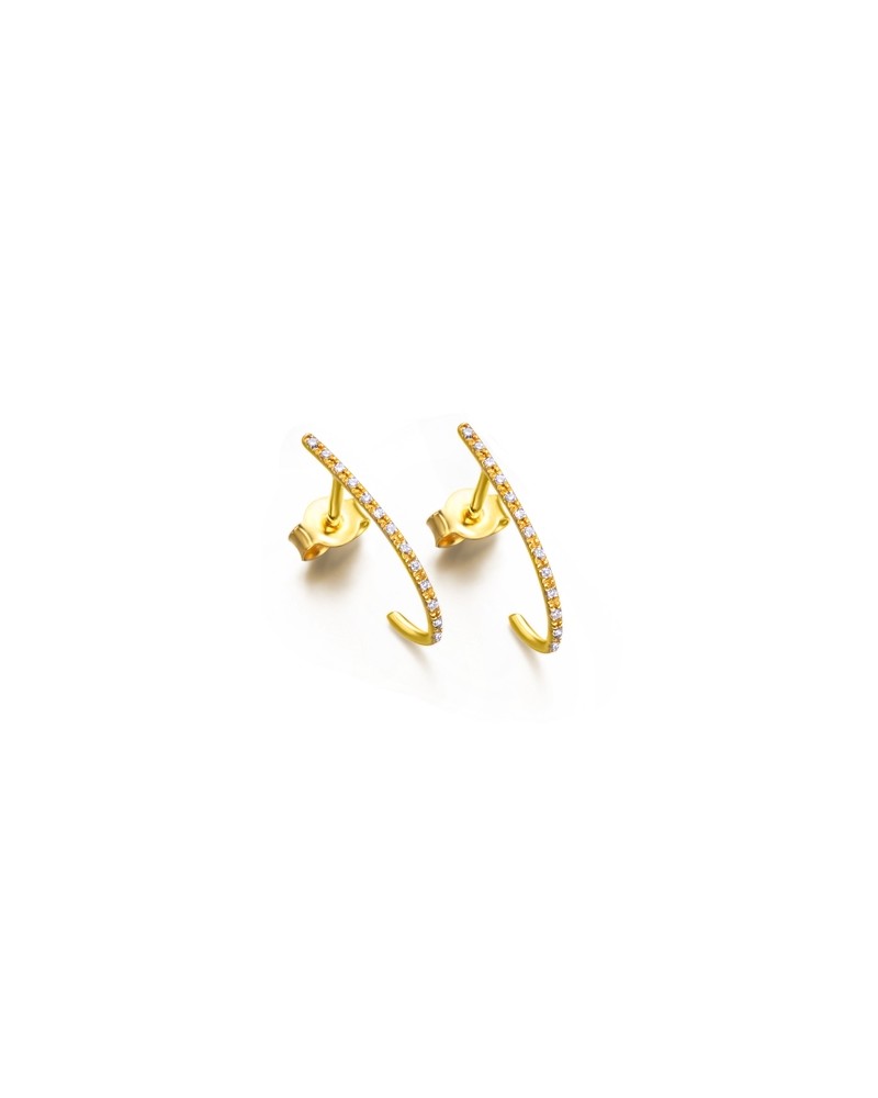 PENDIENTES ORO Y DIAMANTES