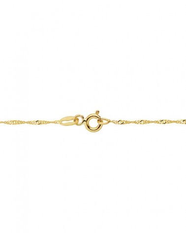 Cadena oro amarillo 18k Singapur 50 cm 1,8 gramos