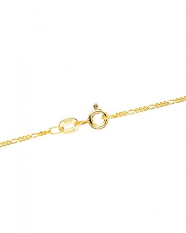Cadena oro amarillo 18k maciza 3x1 45cm 2,35 gramos