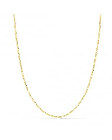 Cadena oro amarillo 18k 3x1 1 mm 50 cm 2,6 gramos