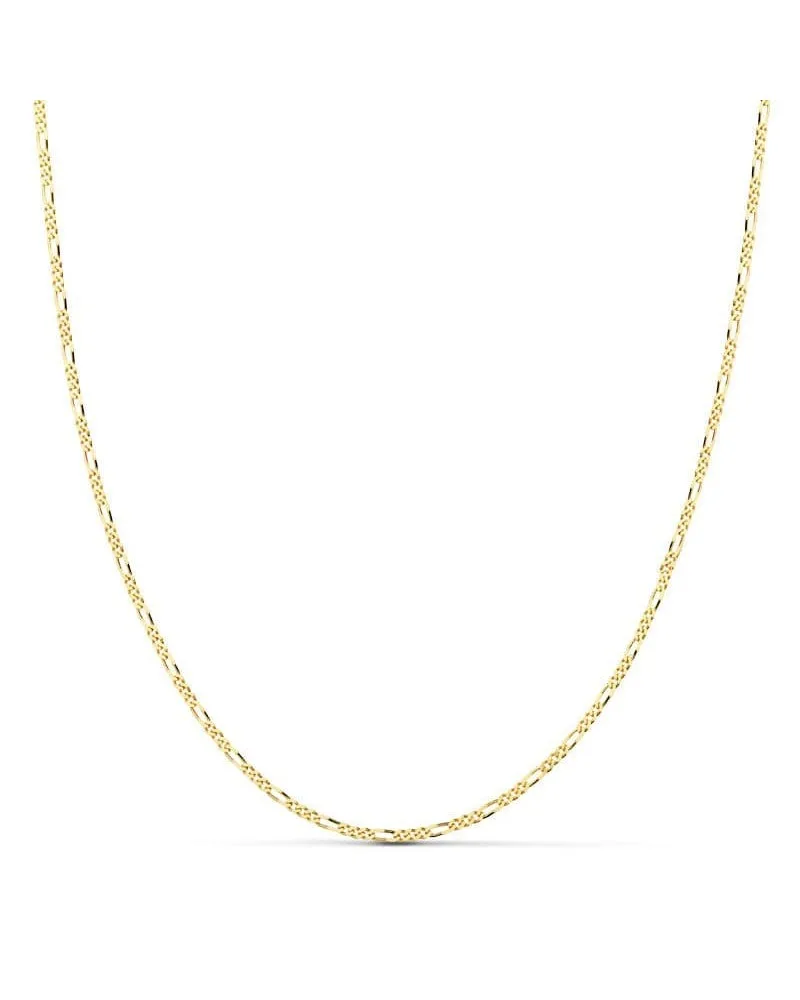 Cadena oro amarillo 18k eslabón 3x1 1 mm 60cm 3 gramos