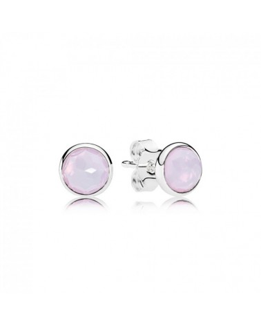 LIGHT PINK PANDORA EARRINGS