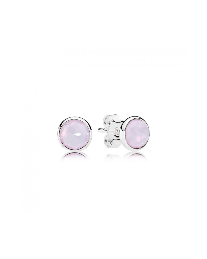 LIGHT PINK PANDORA EARRINGS