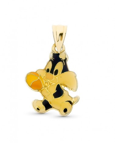 Colgante oro 18k Silvestre 20x15mm