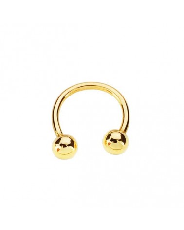 Piercing oro 18k pezón bola 4mm