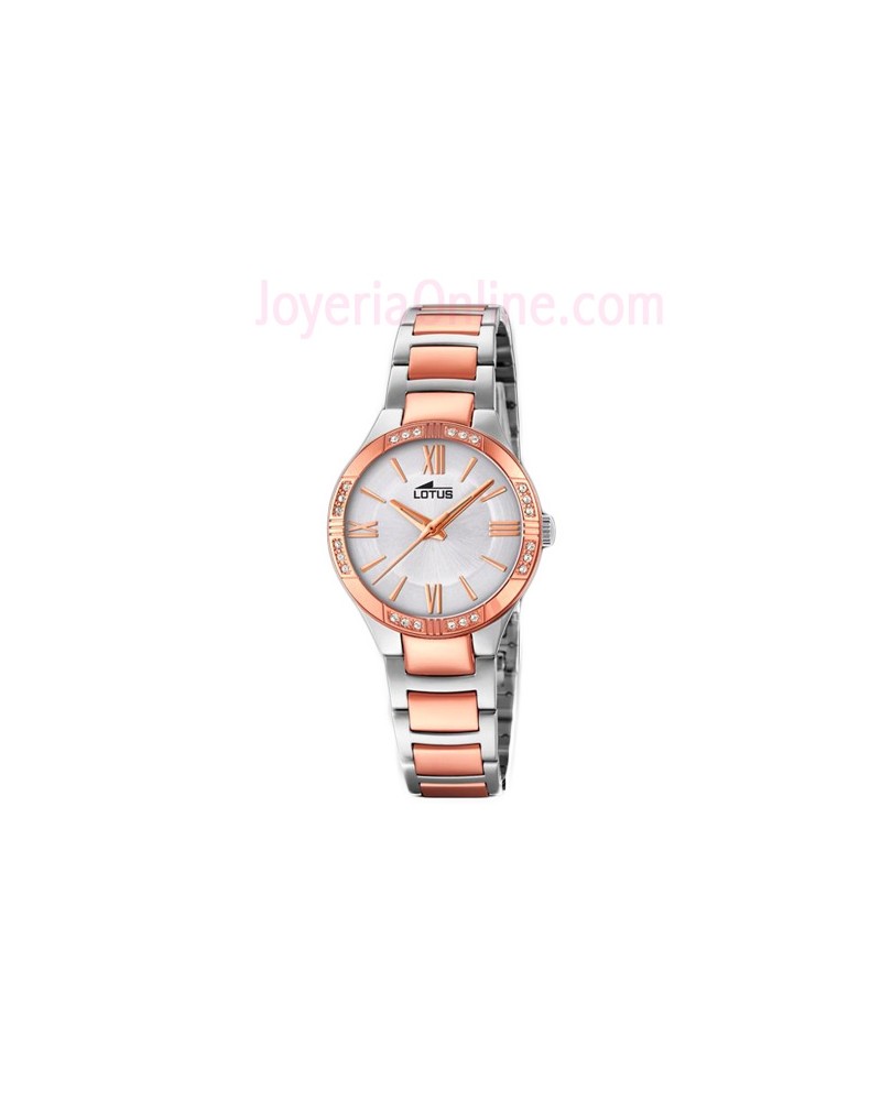 RELOJ LOTUS MUJER BICOLOR