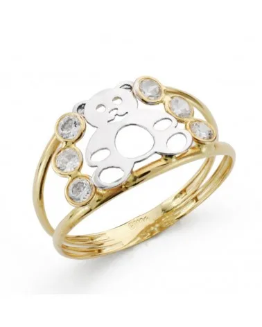 Sortija de oro de 18 kilates PM-14616