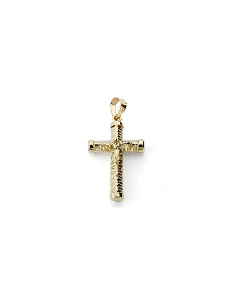 Cruz oro 18k amarillo con Cristo 24x15 mm