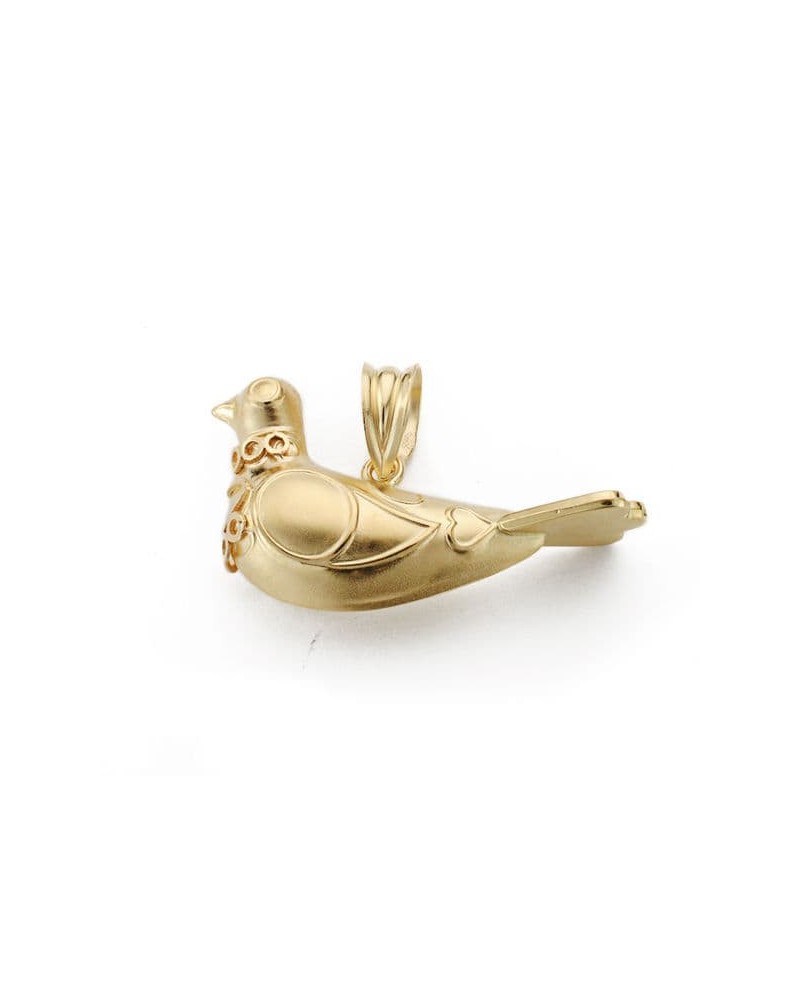 Colgante oro 18k paloma Melilla 28x16mm
