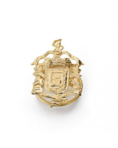 Insignia oro 18k Escudo Melilla 20x14 mm