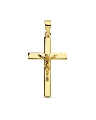 Cruz oro 18k amarillo con Cristo 25x16 mm