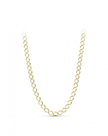 Cadena oro 18k amarillo maciza rombo 50 cm