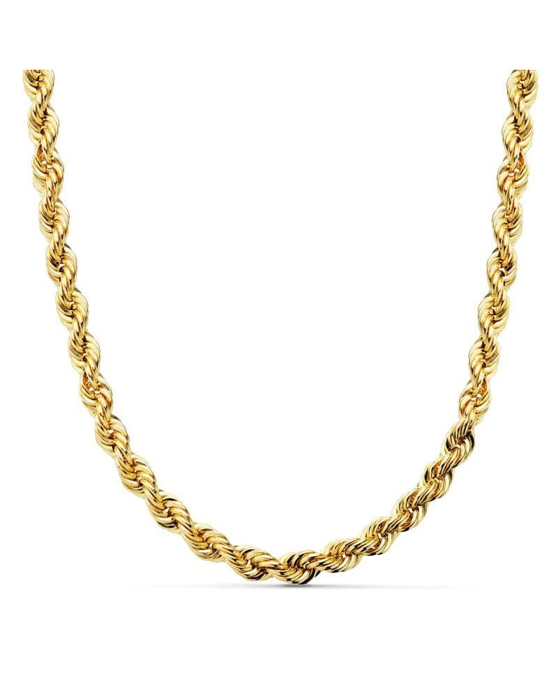 Cordón oro 18k salomónico ligero 5,5mm 60cm