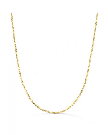 Cadena oro 18k maciza rolo 1,5mm 45cm