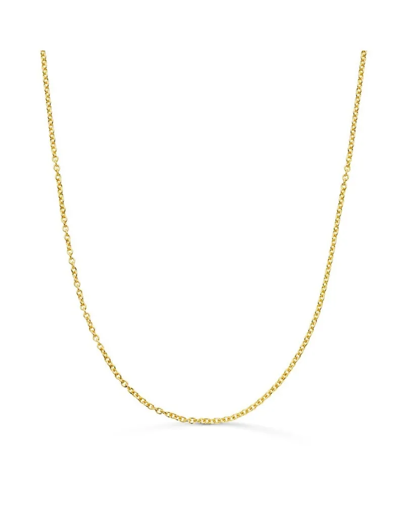 Cadena oro 18k maciza rolo 1,5mm 45cm