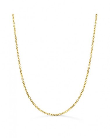 Cadena oro 18k forzada maciza 50cm