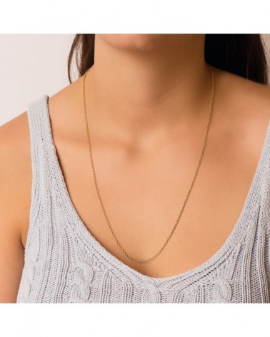 Cadena oro 18k forzada maciza 60cm 1,9mm