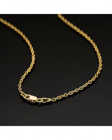 Cadena oro 18k forzada maciza 60cm 1,9mm