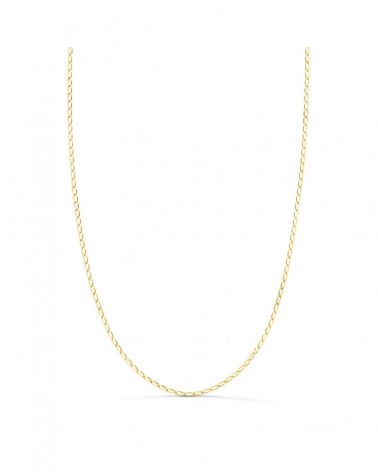 Cadena oro 18k estilo Bilbao 45 cm