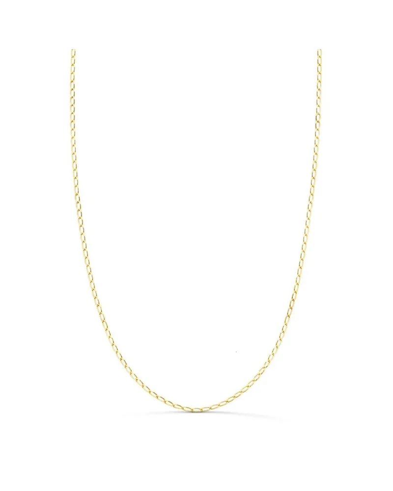 Cadena oro 18k tipo Bilbao 1 mm 50cm