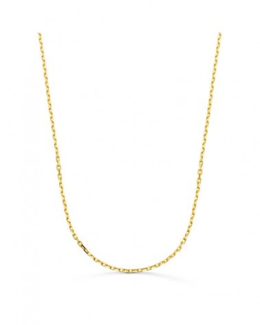 Cadena oro 18k forzada maciza 60 cm