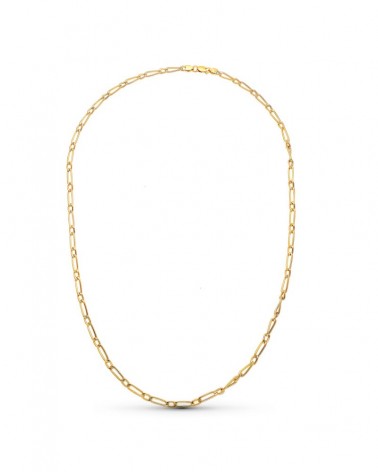 Cadena oro 18k estilo Cartier hueca 50cm