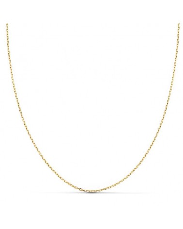 Cadena oro 18k forzada 45cm peso aproximado 1,6 gramos