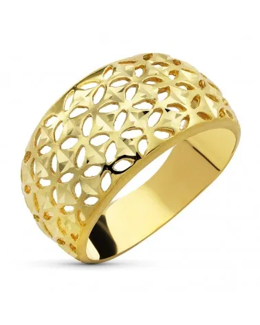 Sortija de oro amarillo de 18k PM-20211-2