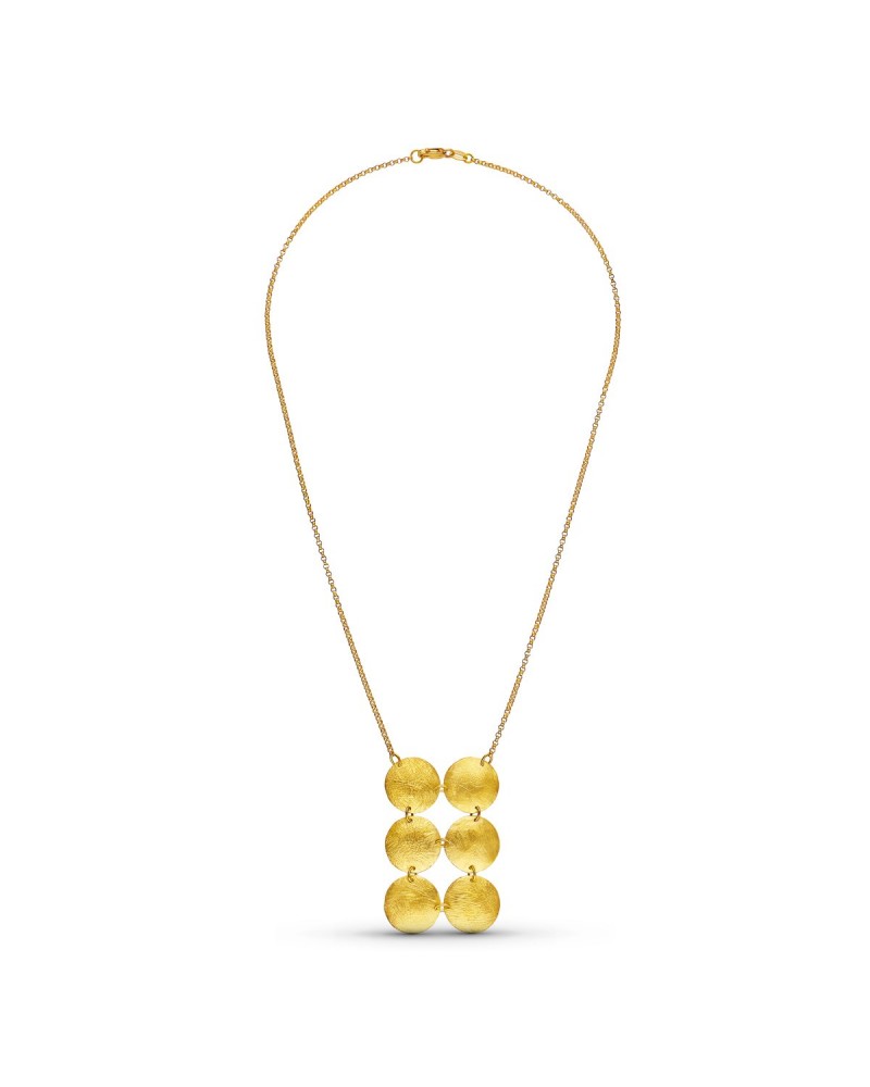 Collar oro amarillo 18k perla mujer 5,5 gramos