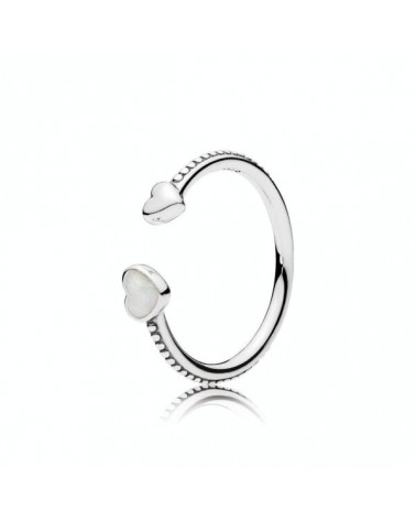 Anillo Pandora abierto con corazones y bolitas, colección Día de la Madre 191045EN23