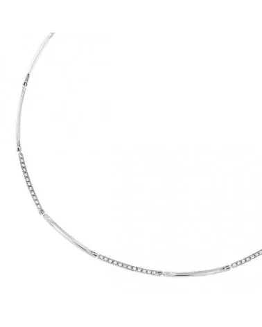 Gargantilla oro blanco 18k 43cm