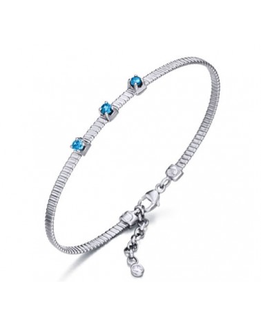 PULSERA RÍGIDA PLATA