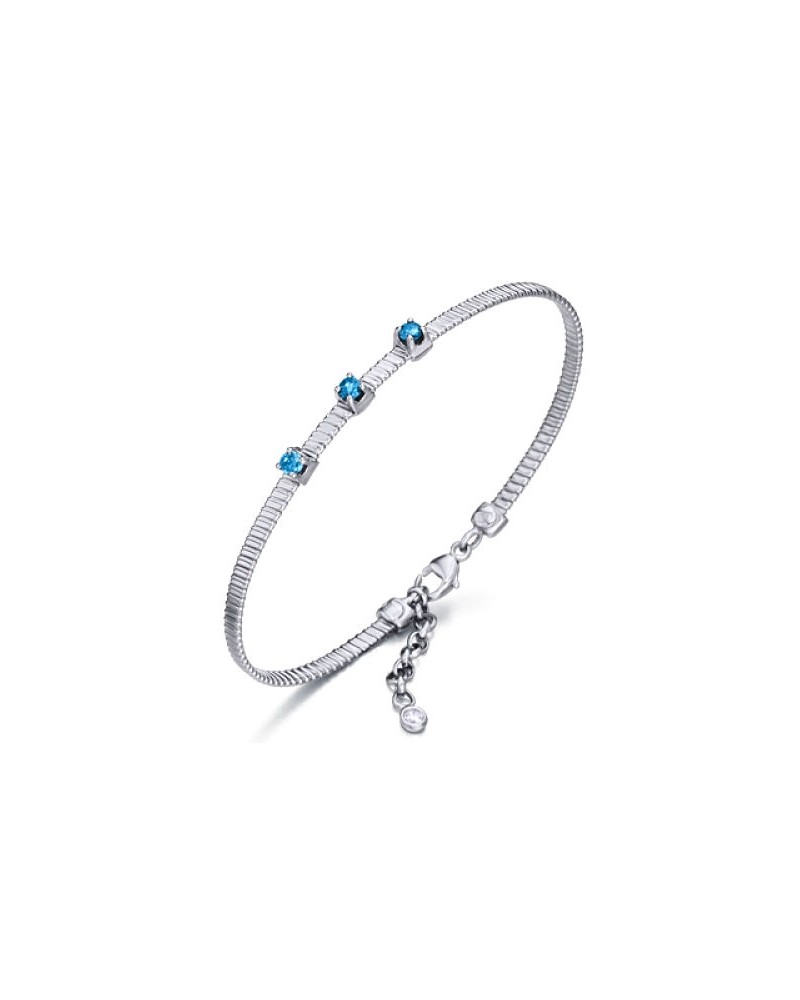 PULSERA RÍGIDA PLATA