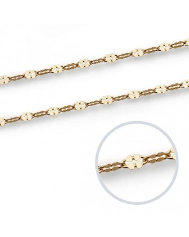 Cadena oro 18k amarillo maciza 45cm
