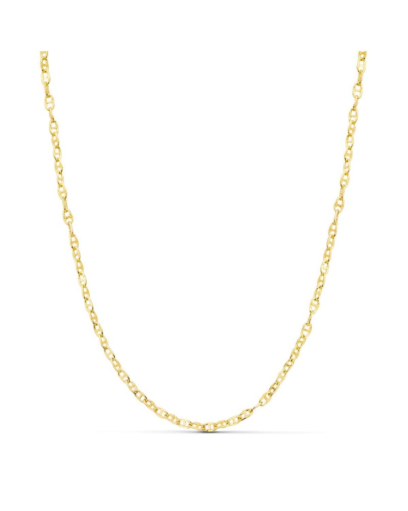 Cadena oro 18k ancla hueca 45 cm 2 mm