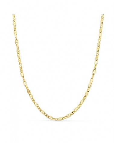 Cadena oro 18k ancla hueca 50cm 2,5mm
