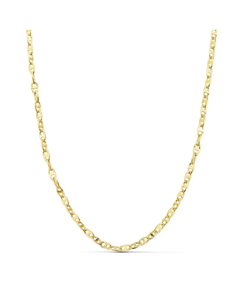 Cadena oro 18k amarillo ancla hueca 2,5 mm 60cm