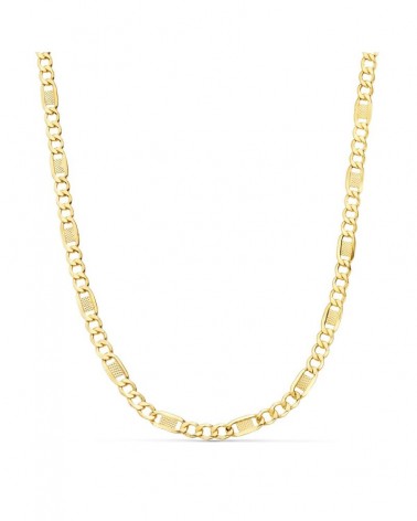 Cadena oro 18k estilo cartier 60cm 4mm