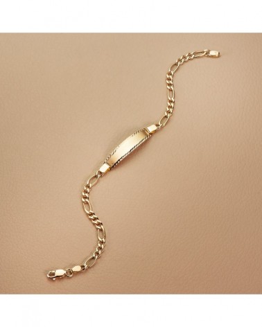 Pulsera esclava oro 18k infantil cartier 18cm