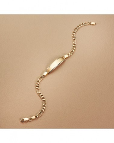 Pulsera esclava oro 18k infantil cartier 18cm