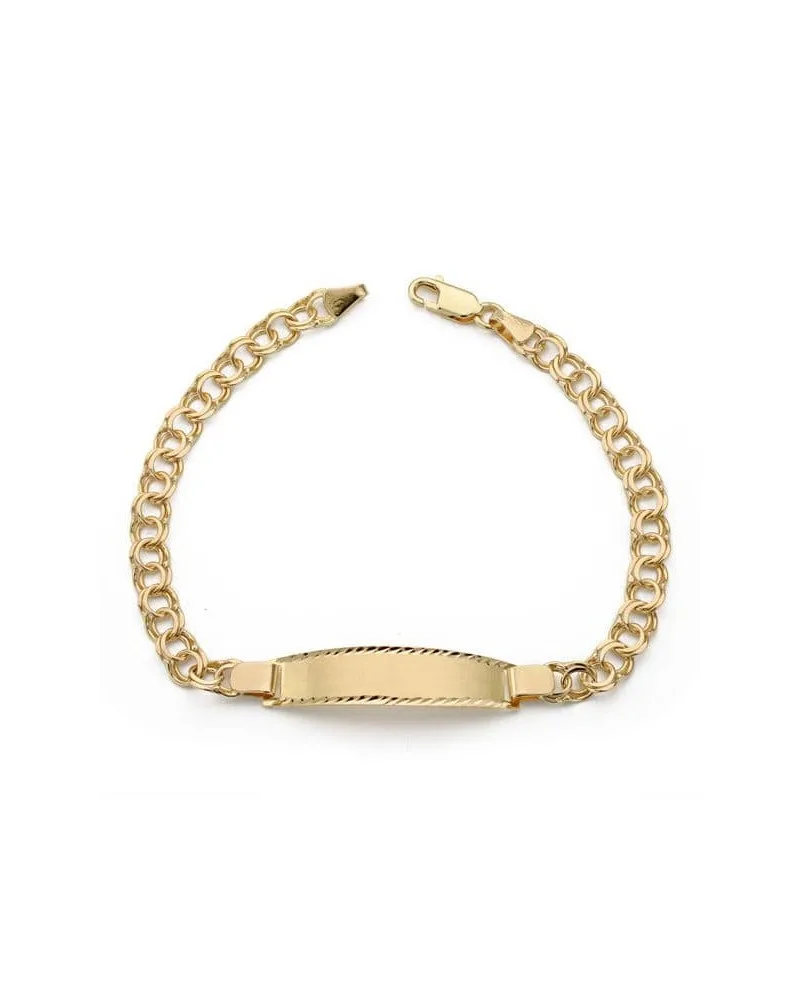 Pulsera esclava oro 18k cadena húngara 20 cm